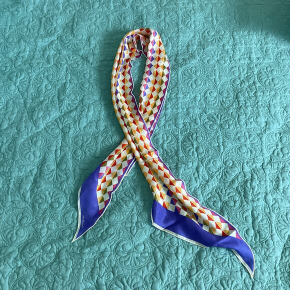 Evan Picone womens scarf accessory purse twilly coquette core hair bow - Picture 2 of 6